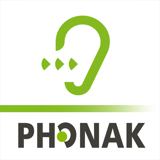 Het logo van de Phonak Tinnitus App